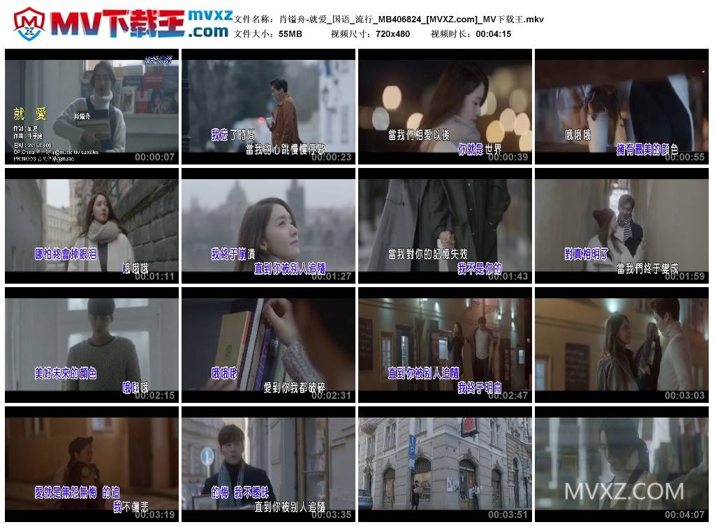 肖镒舟-就爱_国语_流行_MB406824